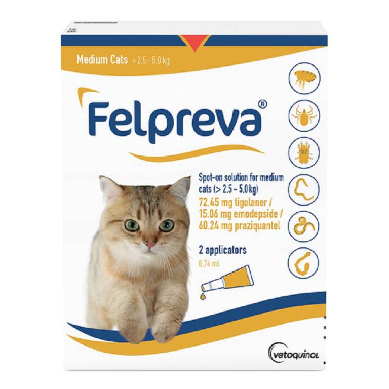 FELPREVA*2APP 2,5-5,0KG GATTI
