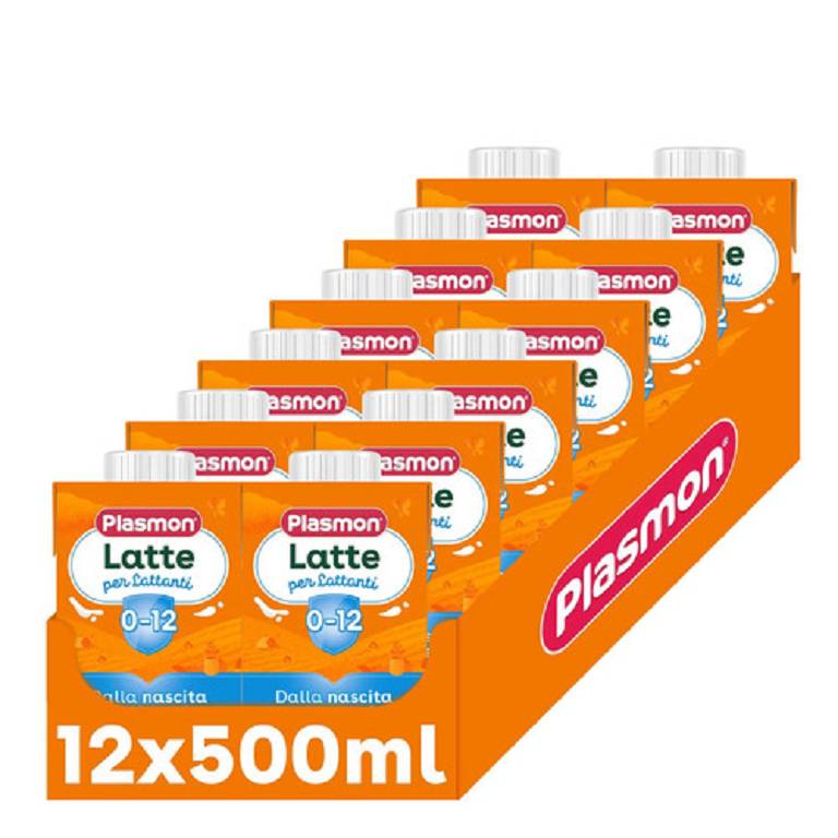 PLASMON LIQUID 0-12 12X500ML